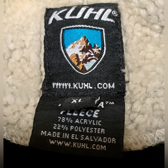 Vtg Men’s XL KUHL Alfpaca Fleece Lightweight Packable Stovepipe Rollneck Sweater - Picture 10 of 14